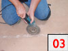 Raveled Control Joint Repair