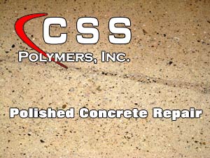 Polished Concrete Crack Repair